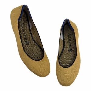 Rothy’s Classic Round Toe Flats Limited Edition Chai in Size 8